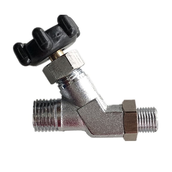Alasum Professional Steam Iron Drain Valve Plated Silver Corrosion Resistant for Home