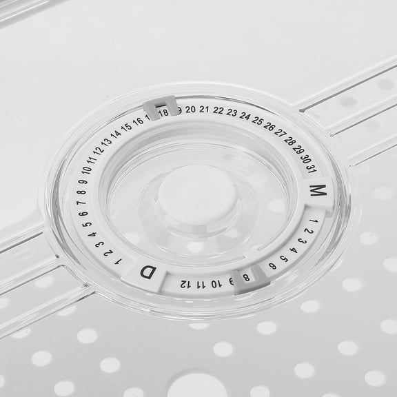Alasum Transparent Bread Box with Convenient Lid and Timer for Preserving Bread Texture and Warmth