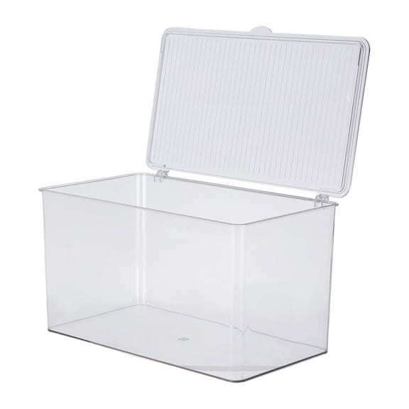 Alasum Transparent Cd Storage Box with Lid for Disc Storage Holds Up to 26 Cds Or Dvds Dustproof Organizer