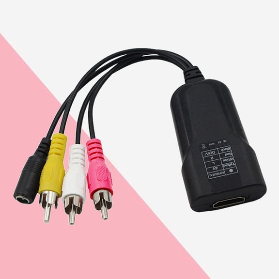 Alasum VCR to Digital Converter Composite Video Converter Support 1080P 1Set