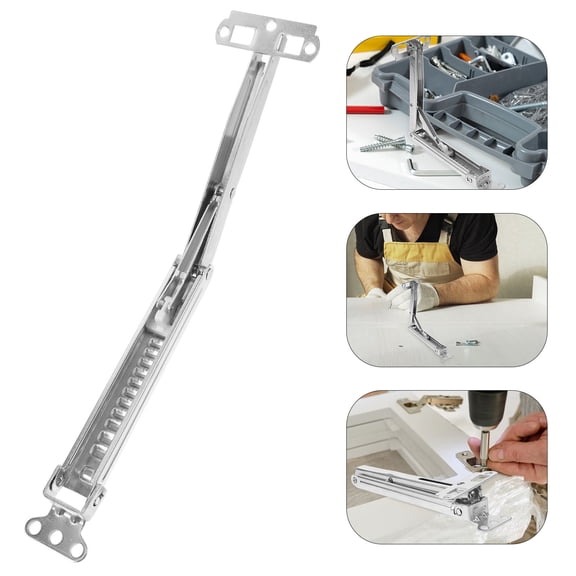 Alasum Versatile Alloy Table Lift Up Hinge with Angle Slope Adjuster for Desk and Chest