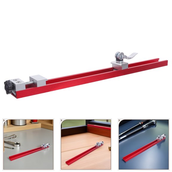 Alasum Versatile Aluminum Circular Saw Base Guide Rail for Woodworking and Metalworking Tasks