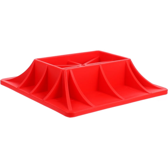 Alasum Versatile Red Silicone Lift Jack Base for Hydraulic Jack Support and Adjustment