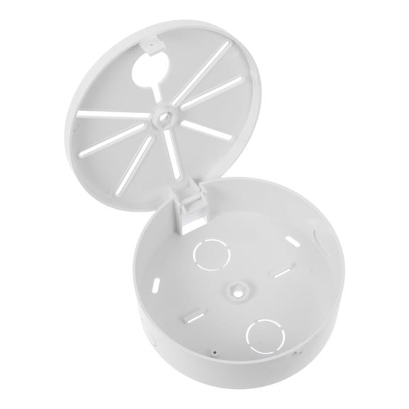 Alasum Universal White Plastic Security Camera Ceiling Mount with Waterproof Weatherproof Design