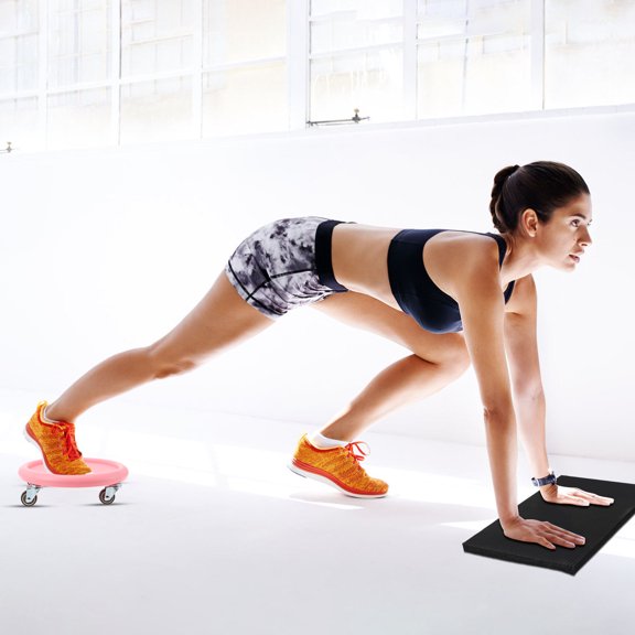 Alasum Workout Ab Roller Wheel with Flexible Movement and Multi Direction Exercise Mat