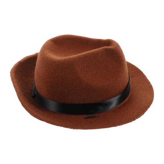 Alasum pet hat puppy hats Cotton Brown 1Pcs