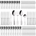 thumbnail image 1 of Alata Kate 65-Piece Forged Flatware Set Cutlery Set, Service for 12, Mirror Finish, 1 of 1