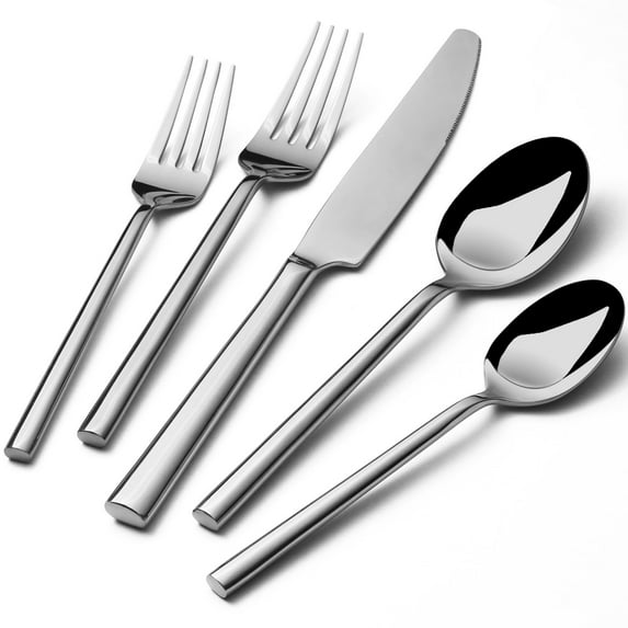 Alata Potter 20-Piece Forged Flatware Set, Service for 4, Mirror