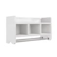 thumbnail image 1 of Alaterre 25" Bath Storage Shelf with Towel Rod, White, 1 of 7