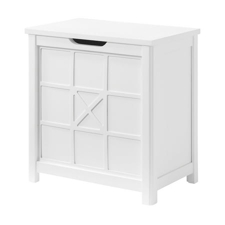 Alaterre ANDE77WH 19 x 20 in. Derby Deluxe Clothes Hamper