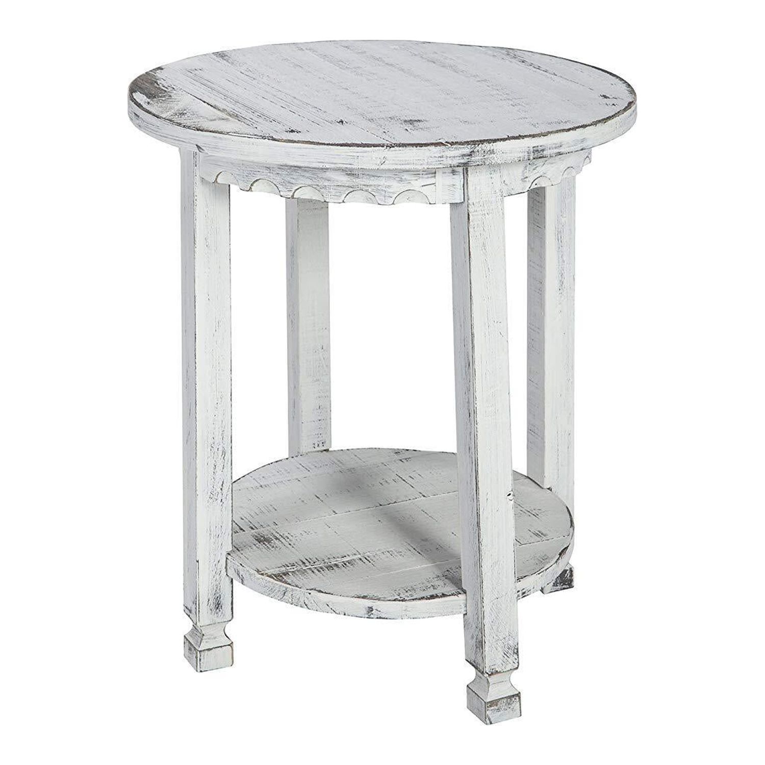 Alaterre Shaker Cottage 2Shelf End Table