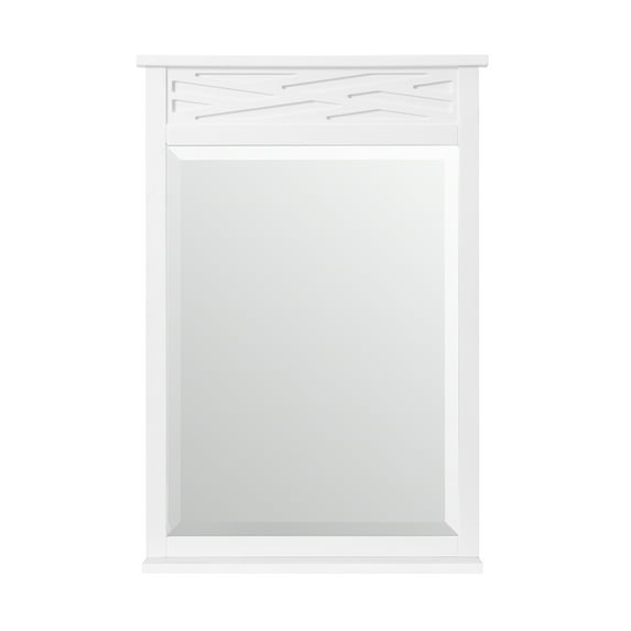 Alaterre Coventry 24" x 35" Bath Mirror, White