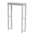 thumbnail image 1 of Alaterre Furniture Dorset 27 in. Wood Toilet Base Cabinet with Storage Compartment, Bath storage Furniture, White, 1 of 10