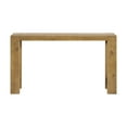 thumbnail image 1 of Alaterre Furniture Classic Solid Wood Console Table - 56in Modern Farmhouse Entryway Table, Oak, 1 of 6