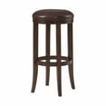 thumbnail image 1 of Alaterre Furniture Natick Backless Bar Height Wood Stool, Distressed Walnut, 1 of 7