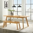 thumbnail image 1 of Alaterre Furniture Shelburne 73in. Dining Table 2-Piece Set, Natural, 1 of 13