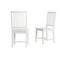 thumbnail image 1 of Alaterre Furniture Vienna Wood Dining Chairs - White (Set of 2), 1 of 3