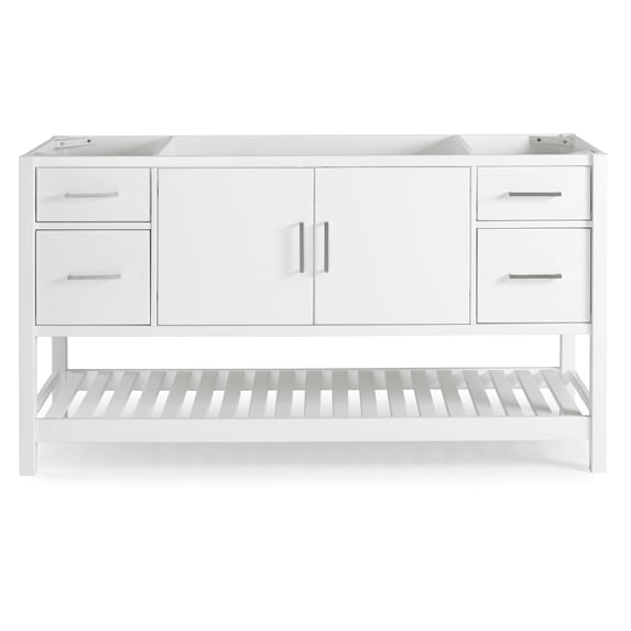 Alaterre Furniture Harrison 60" W Vanity Cabinet Only