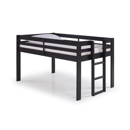Alaterre Jasper Twin Wood Junior Loft Bed - Espresso