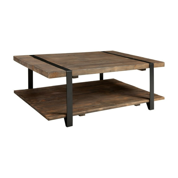 Alaterre Modesto Large Coffee Table, Rustic Natural