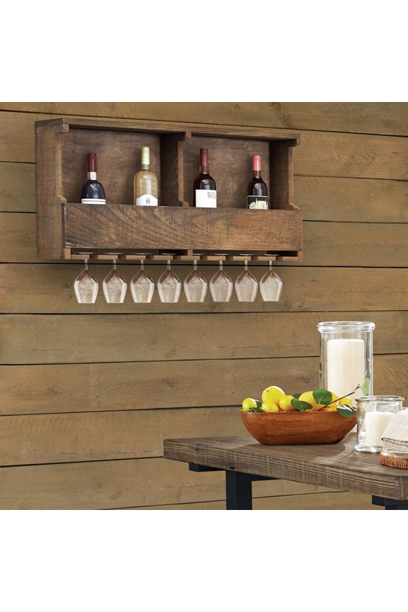 Alaterre Modesto - Reclaimed Wood Wine Rack