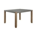 thumbnail image 1 of Alaterre Furniture Newport 30"H Faux Concrete and Wood Loft Dining Table, 1 of 10