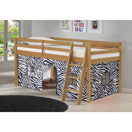 Alaterre Roxy Junior Loft - Cinnamon with Zebra Bottom Tent