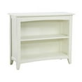 thumbnail image 1 of Alaterre Furniture Shaker Cottage Bookcase, Office Storage Organizer with Two Fixed Shelves, Ideal for Home or Office, Ivory, 1 of 4