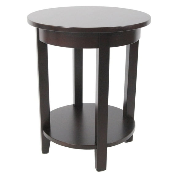Alaterre Furniture Shaker Cottage Round Accent Table
