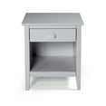 thumbnail image 1 of Alaterre Simplicity Nightstand, Dove Gray, 1 of 9