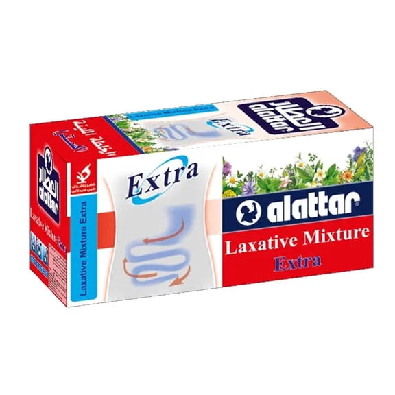 Alattar Laxative Mixture Extra - Herbal Digestive Support Tea - Pc