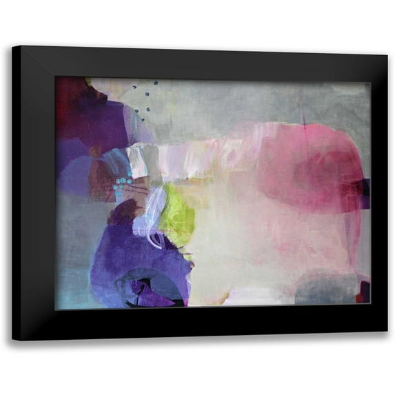 Alattar, Lina 14x12 Black Modern Framed Museum Art Print Titled - Echoes of Desire II