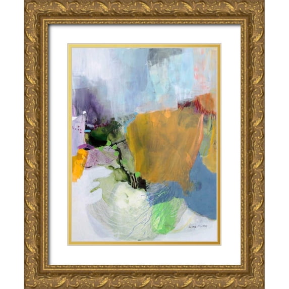 Alattar, Lina 15x18 Gold Ornate Wood Framed with Double Matting Museum Art Print Titled - Where There Is Always More