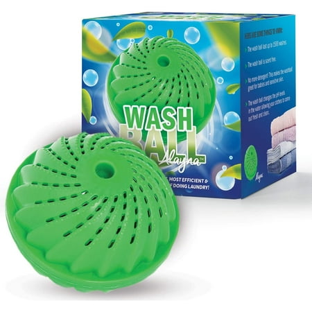 Alayna Laundry Ball Wash Ball- Eco Friendly Reusable for as Many as 1500 Washes - Chemical Free - Detergent Replacement & Alternative