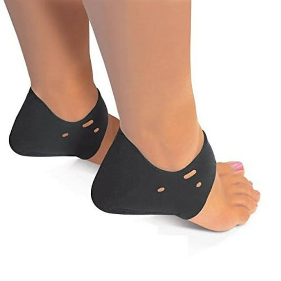 Alayna TM Plantar Fasciitis Arch Support Sleeves - Shock Absorbing Silicone Gel Arch and Heels Socks - Breathable Air Cushioned Support