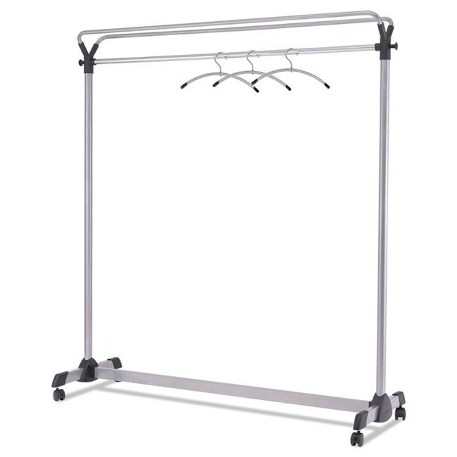 Garment Rack Silver Alba ABAPMGROUP3 Garment Rack, Black & Silver - Large - Walmart.com