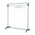 thumbnail image 1 of Alba, Abapmgroup3, Upper Shelf Double-Sided Garment Rack, 1 Each, Silver, 1 of 3