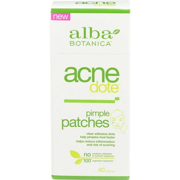 Alba Botanica Acne Dote Pimple Patches - 40 count per pack -- 1 each.