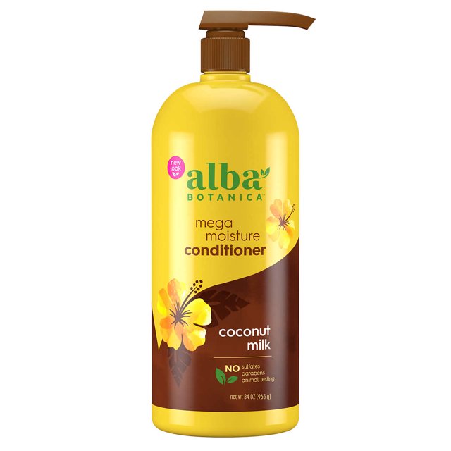 Alba Botanica Coconut Milk Conditioner, 34 fl oz