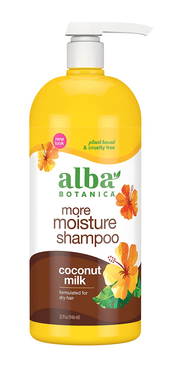 Alba Botanica Coconut Milk Shampoo - 34 fl oz - image 1 of 2