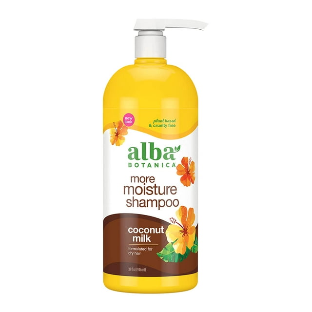Alba Botanica Coconut Milk Shampoo - 34 fl oz
