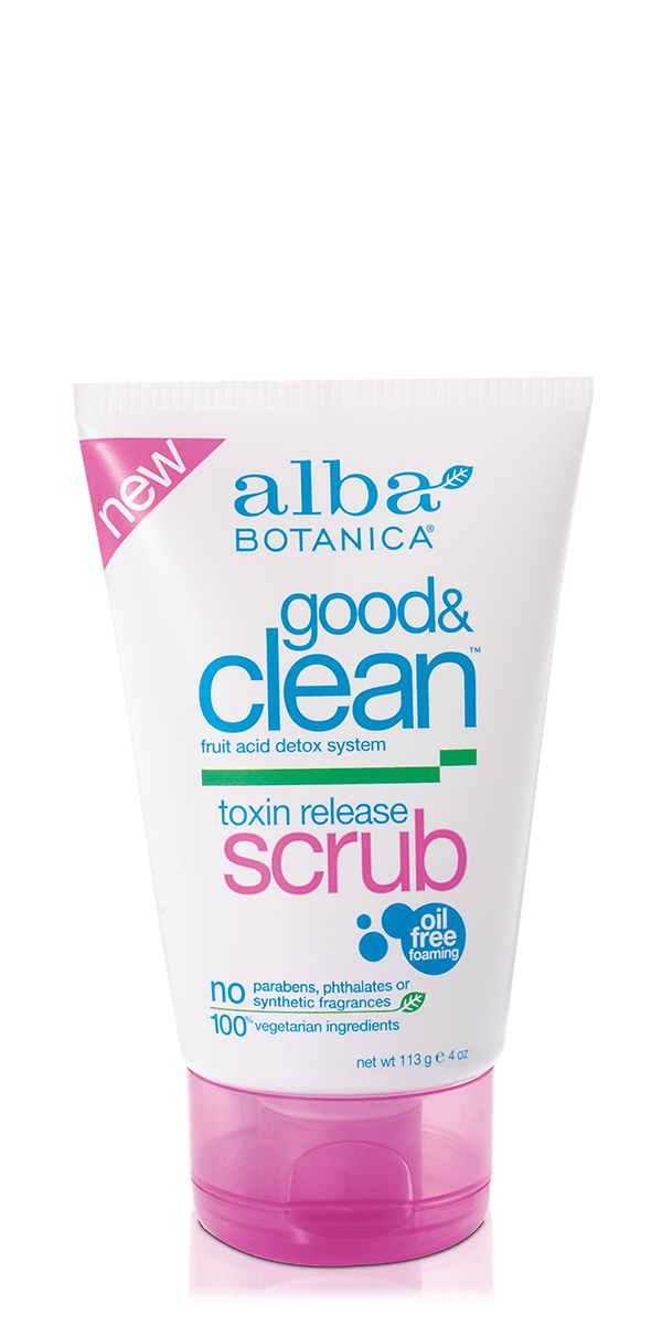 Alba Botanica Good & Clean Toxin Release Scrub, 4 oz. - image 1 of 6