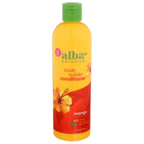 Alba Botanica Body Builder Mango Hawaiian Conditioner, 12 oz.