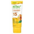 thumbnail image 1 of Alba Botanica Hawaiian Sunscreen Lotion, SPF 15, Aloe Vera, 3 fl oz (89 ml), 1 of 4