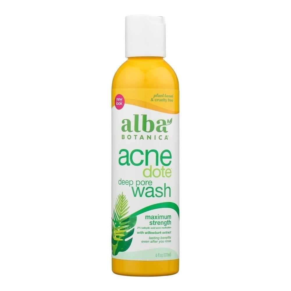 Alba Botanica Natural Acnedote Deep Pore Wash - 6 fl oz - Walmart ...