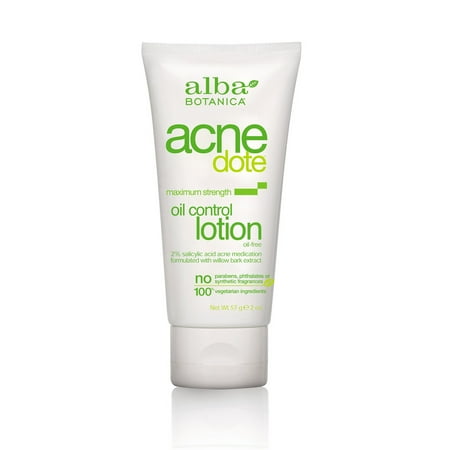 Alba Botanica Acnedote Maximum Strength Oil Control Lotion, 2 oz