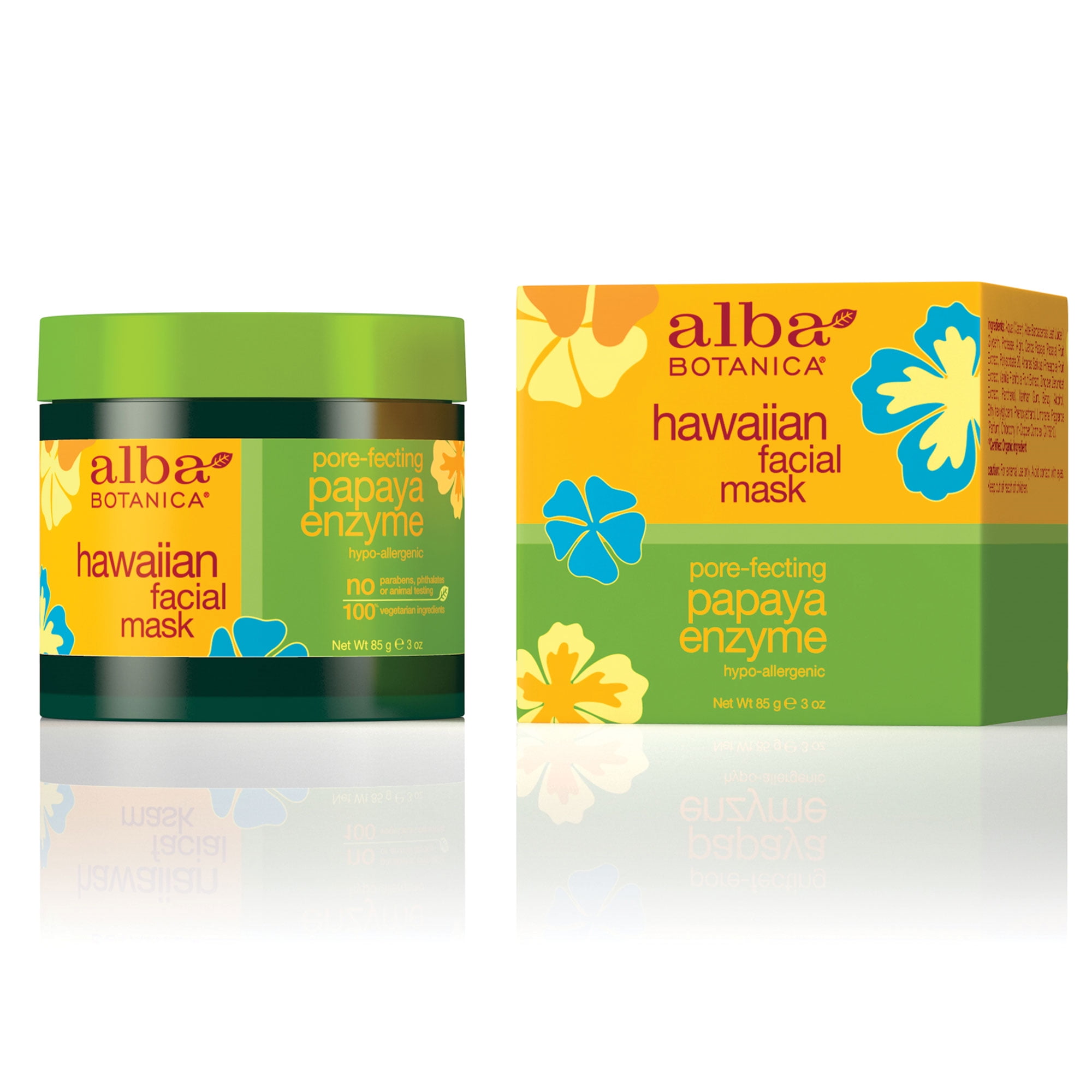 Alba Botanica Exfoliating Papaya Enzyme Hawaiian Facial Mask for