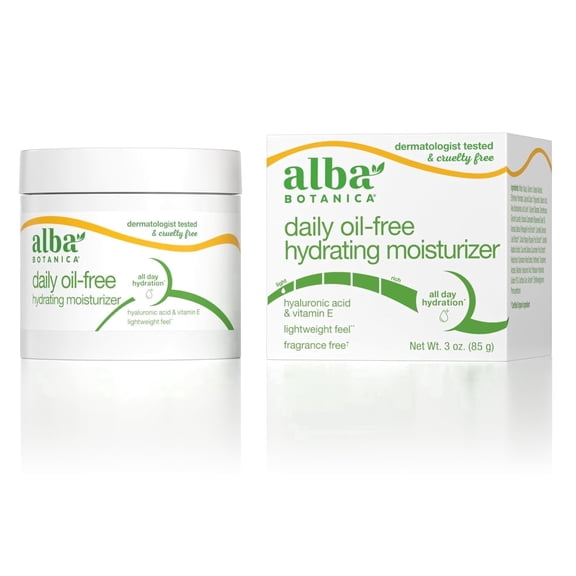 Alba Botanica Refining Aloe & Green Tea Hawaiian Oil-Free Moisturizer, 3 oz.