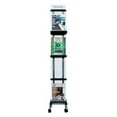 thumbnail image 1 of Alba DDPURS Mobile Display Transparent Shelves, 4 Compartments, 1 of 9
