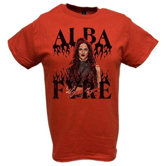 Alba Fyre Pose Black T-shirt